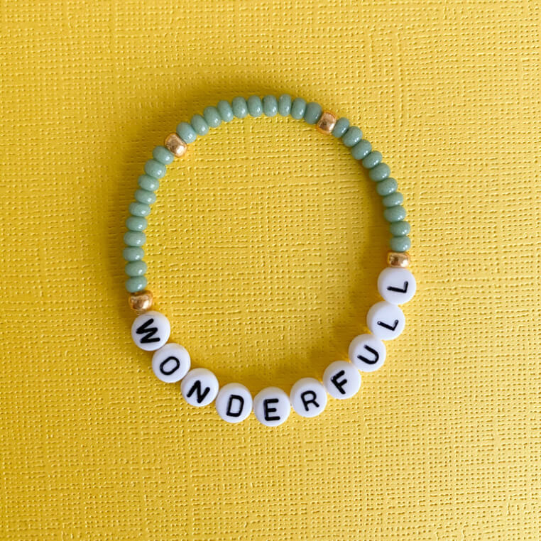 The Single Beaded Bracelet